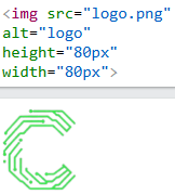 Voorbeeld van HTML afbeelding code