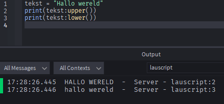 Lua strings